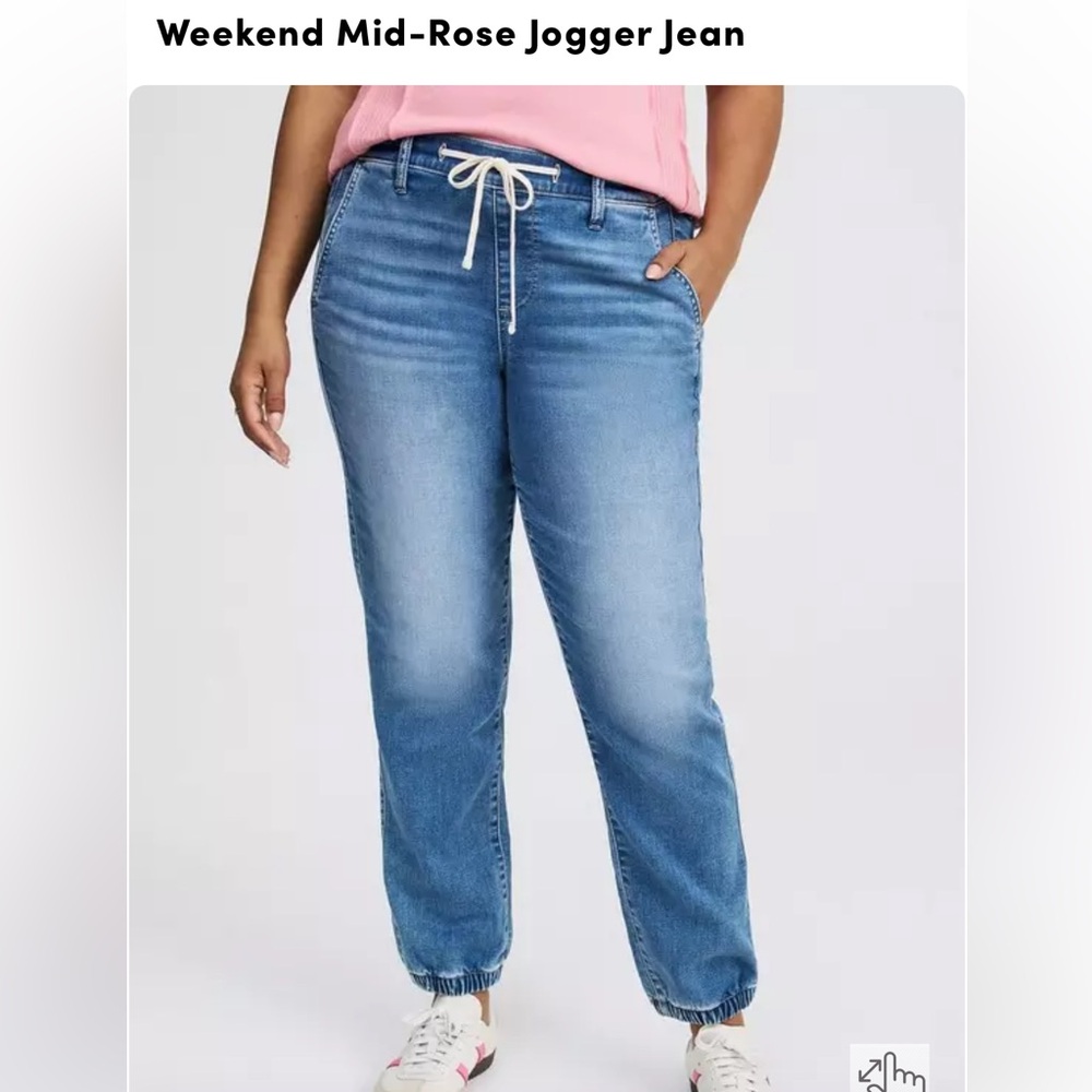 Torrid mid rise jogger jean - Picture 2 of 12